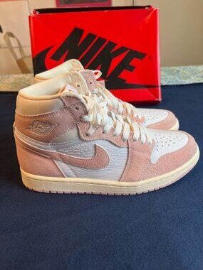 NEW ~ Air Jordan 1 Retro High OG 'Washed Pink' FD2596-600 Suede Leather Sneakers